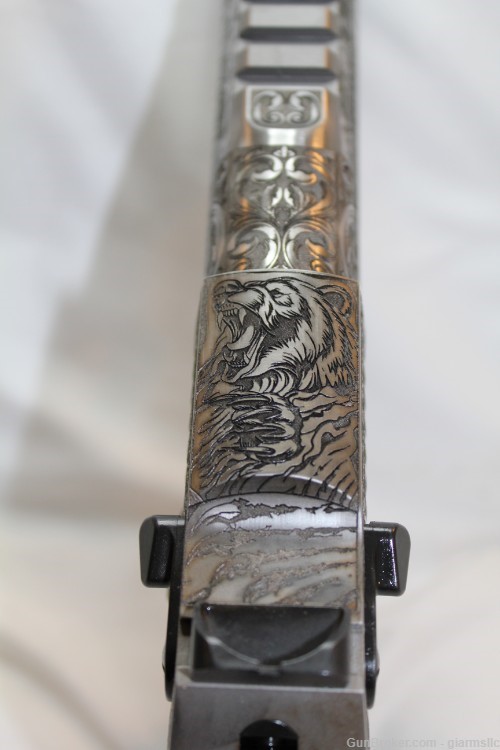 Rare Custom Engraved Desert Eagle DE50SRMB Mark XIX .50AE Wild West EDITION-img-19