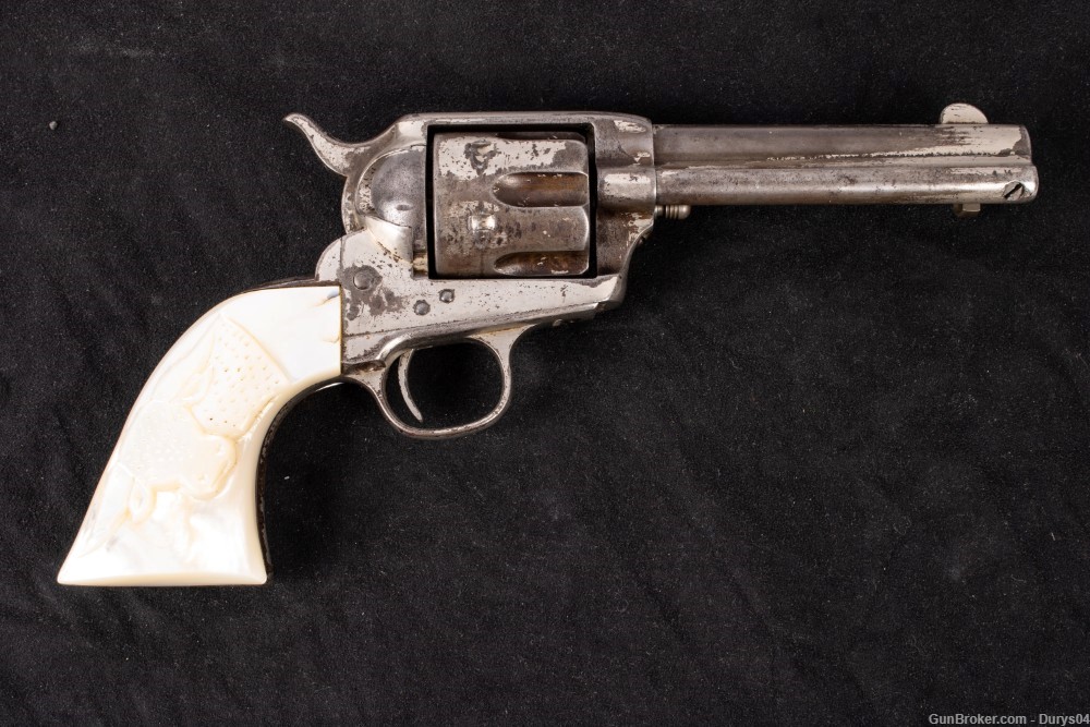Colt Single Action Army (MFD 1891) 41 Colt  Durys# 18019-img-13