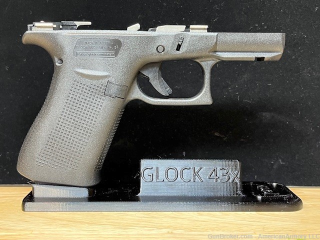 New Glock G43X MOS Complete OEM Frame 9mm. Frame Fits 43x,43 and 48 slides.-img-1