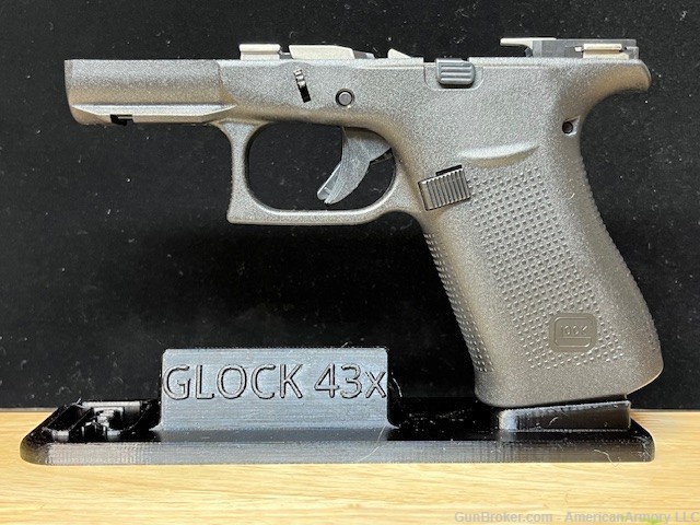New Glock G43X MOS Complete OEM Frame 9mm. Frame Fits 43x,43 and 48 slides.-img-0