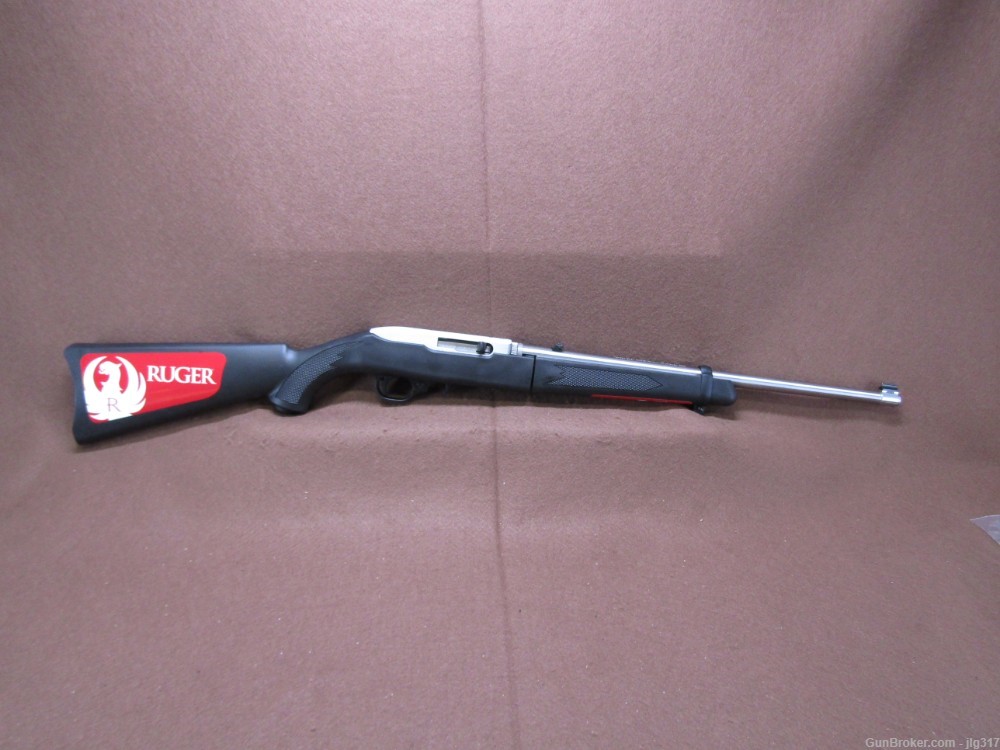 New Ruger 10/22 Stainless Take Down 22 LR Semi Rifle 11100-img-1