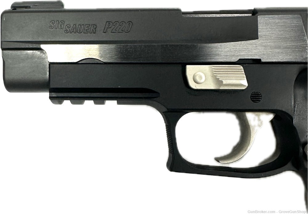 Sig Sauer P220 Equinox .45acp 4.5" 8rd Bi-Tone w/ Box USED -img-4