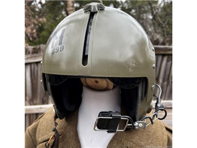 VINTAGE US Army VIETNAM AFH-1 Flight Helmet
