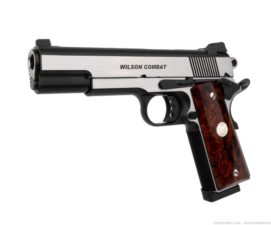 Wilson Combat CQB - 5" Barrel (.45 ACP) Ironwood Grips - Polished Sides -SS-img-2