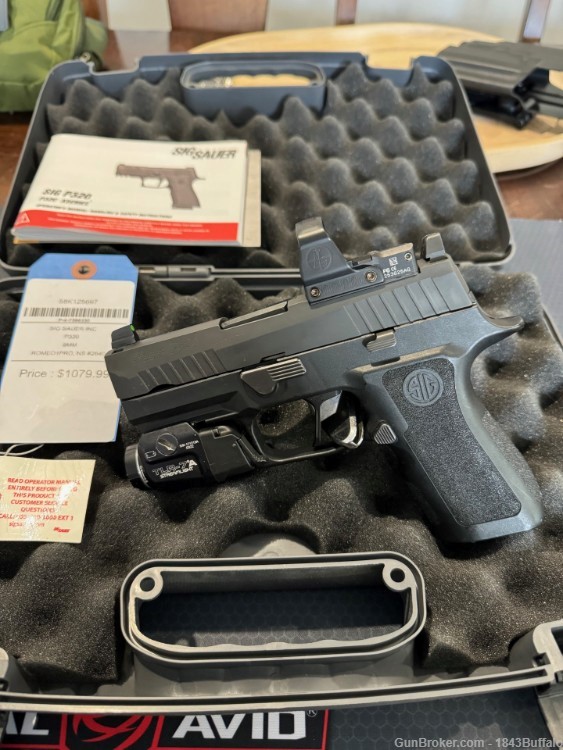 SIG Sauer P320 RXP XCompact W/ DeltaPoint PRO & TLR-7 EXTRAS -img-2