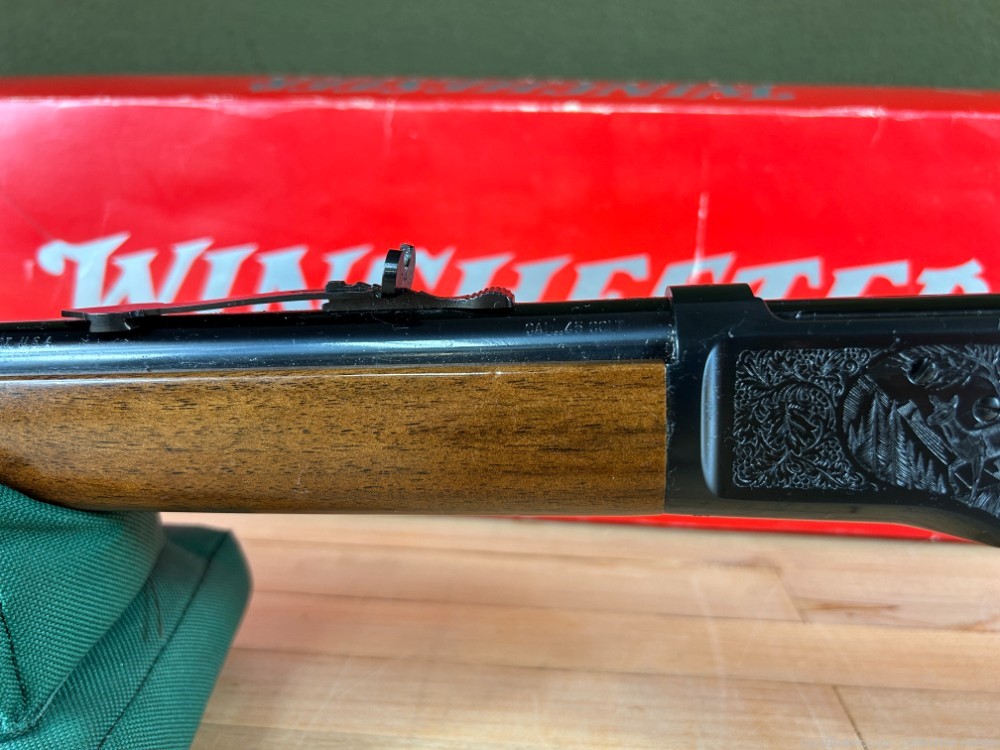 Winchester Model 1892 Lever Action Rifle .45 Colt Engraved LNIB 24.25" Brl -img-7