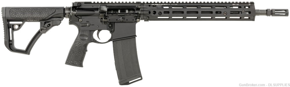 DANIELD DEFENSE DDM4 M4A1 RIS III BLACK M-LOK HANDGUARD 14.5" BBL 5.56-img-0