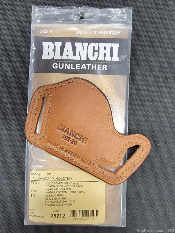 Bianchi Model 101 Foldaway Holster TAN-img-0