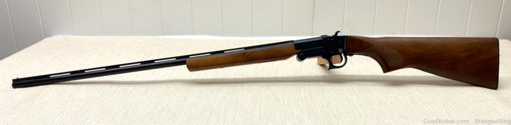 UTAS Hatfield 410 Ga Single Shot 3” Shotgun SGL Break Open Wood Stock-img-1