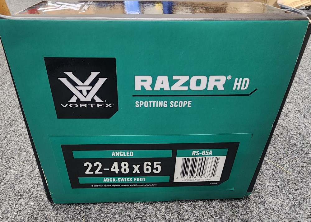 VORTEX Razor HD 22-48x65 Angled Spotting Scope-img-4