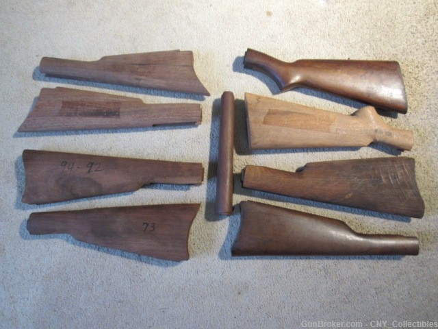 Winchester 61, 73, 92, 94 Rifle & Carbine Stocks, Lot of 9-img-0