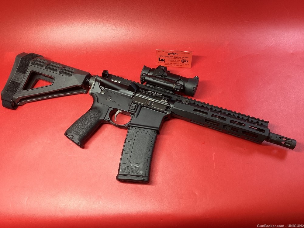 BCM BCM4 RECCE-9 MCMR-8 .300BLK 9" Pistol-img-0