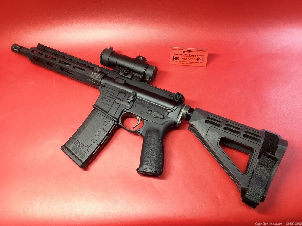 BCM BCM4 RECCE-9 MCMR-8 .300BLK 9" Pistol-img-1