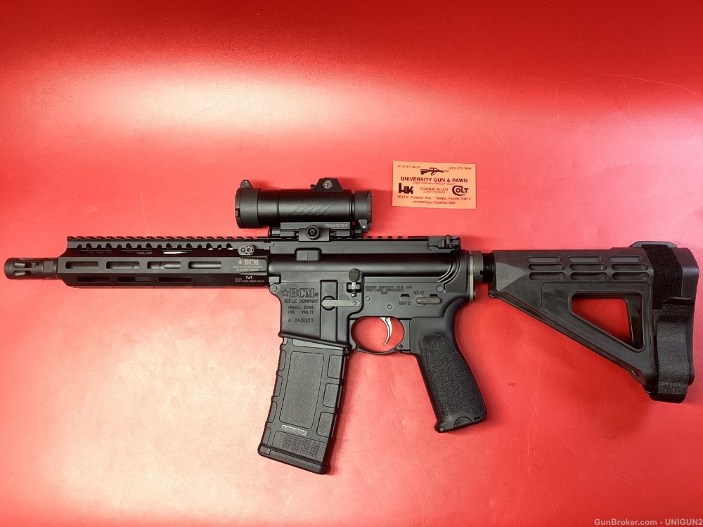 BCM BCM4 RECCE-9 MCMR-8 .300BLK 9" Pistol-img-2