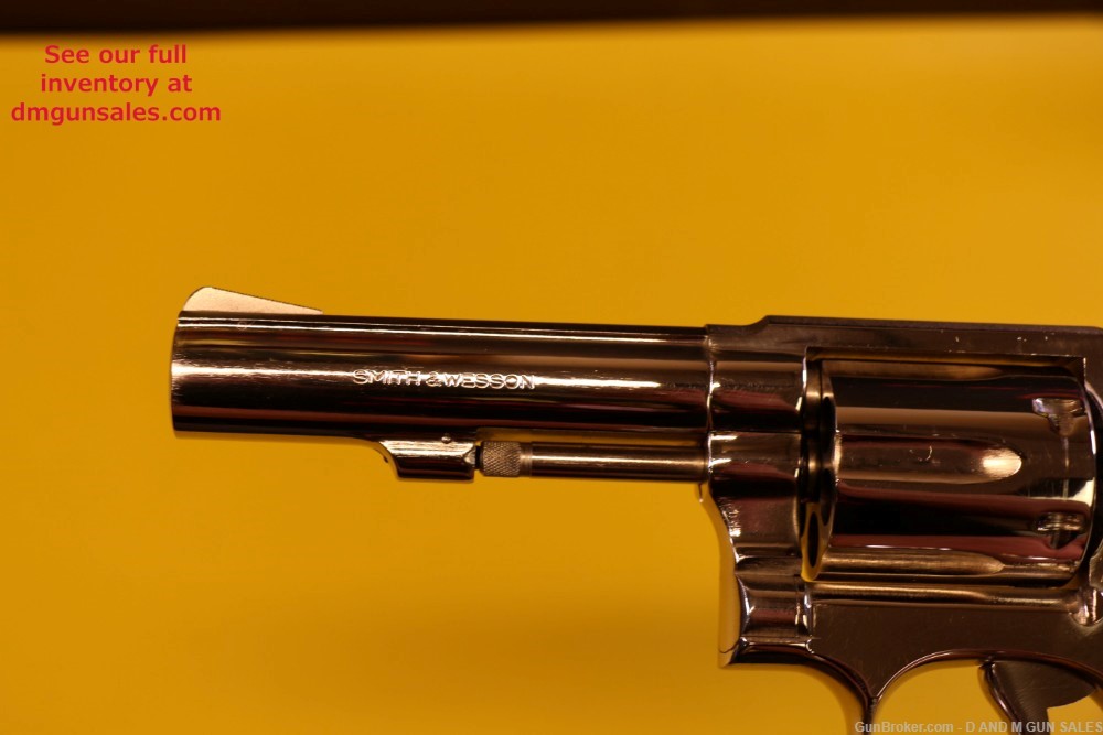 S&W MODEL 13-3 .357 MAGNUM 4" NICKEL MILITARY POLICE MAGNUM (BEAUTIFUL GUN)-img-21