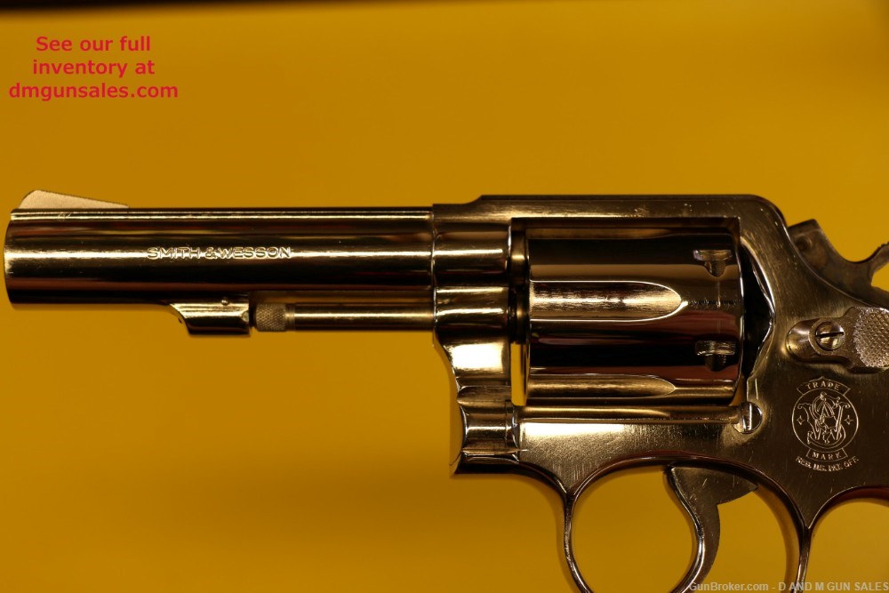 S&W MODEL 13-3 .357 MAGNUM 4" NICKEL MILITARY POLICE MAGNUM (BEAUTIFUL GUN)-img-22