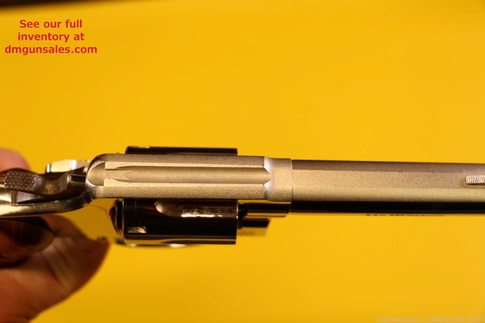 S&W MODEL 13-3 .357 MAGNUM 4" NICKEL MILITARY POLICE MAGNUM (BEAUTIFUL GUN)-img-10