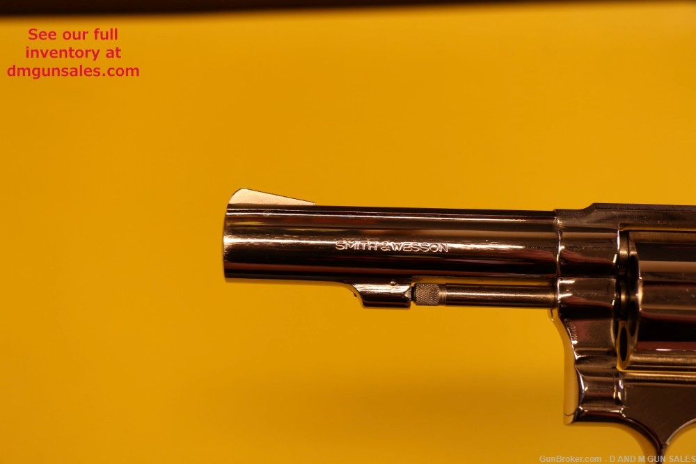 S&W MODEL 13-3 .357 MAGNUM 4" NICKEL MILITARY POLICE MAGNUM (BEAUTIFUL GUN)-img-20