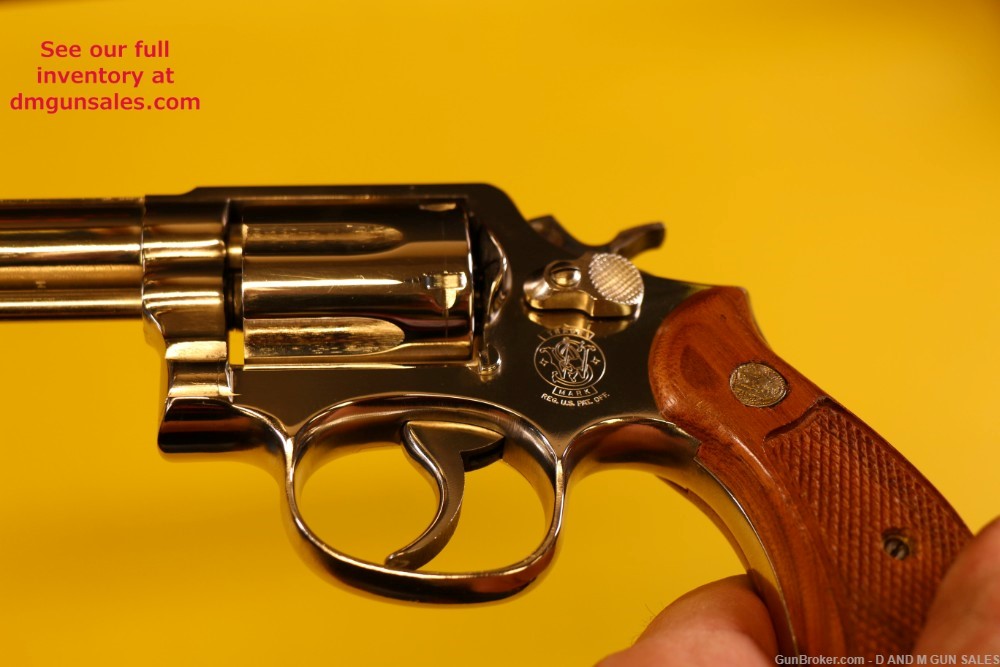 S&W MODEL 13-3 .357 MAGNUM 4" NICKEL MILITARY POLICE MAGNUM (BEAUTIFUL GUN)-img-28