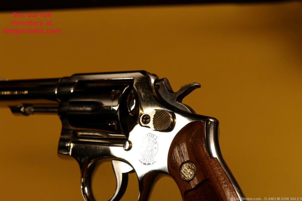 S&W MODEL 13-3 .357 MAGNUM 4" NICKEL MILITARY POLICE MAGNUM (BEAUTIFUL GUN)-img-26