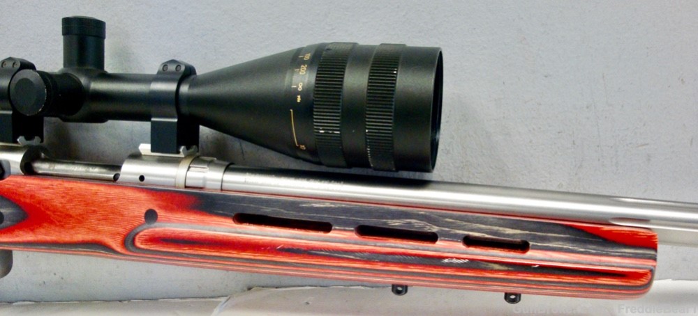 Savage Model 12 SS Heavy Bbl .308 Win Thumbhole Stock Scope - Like New-img-3