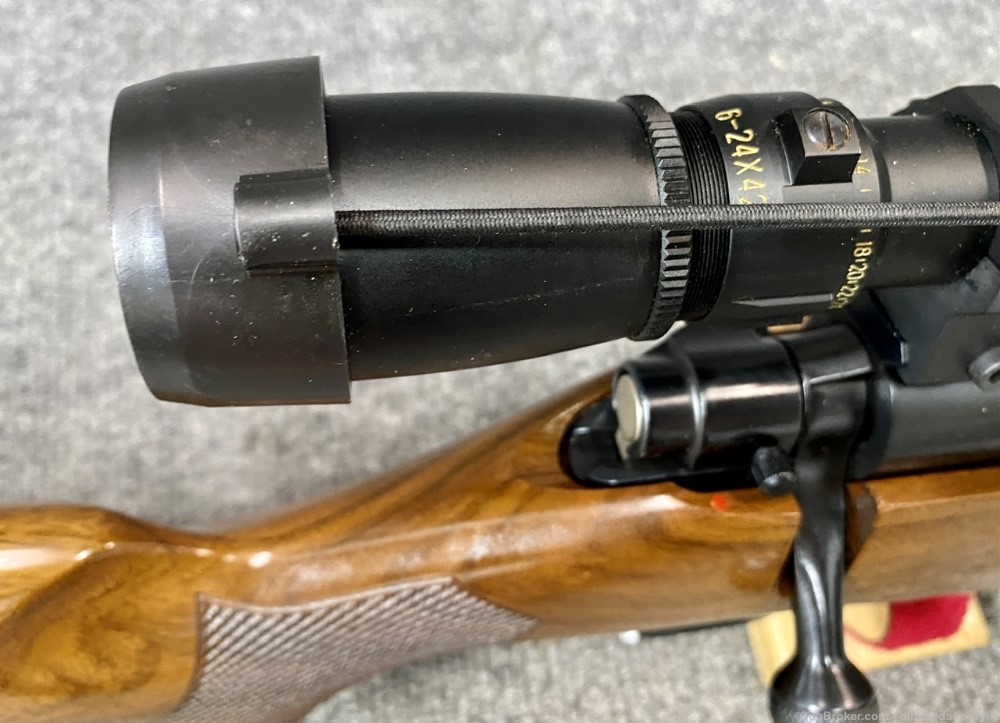 Mossberg Patriot Rifle 308 Win Walnut 6-24 Sightron box Mint NR! Penny!-img-4