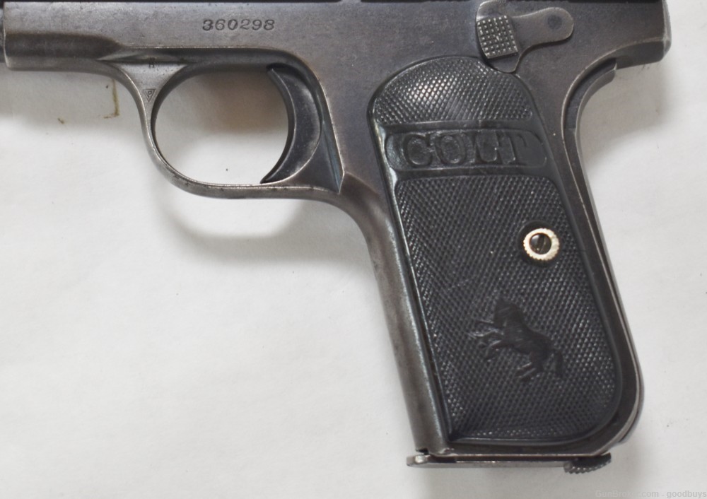 1920 Colt Model 1903 Pocket Hammerless 32 ACP 3.75" Blued M1903 PENNY SALE-img-2