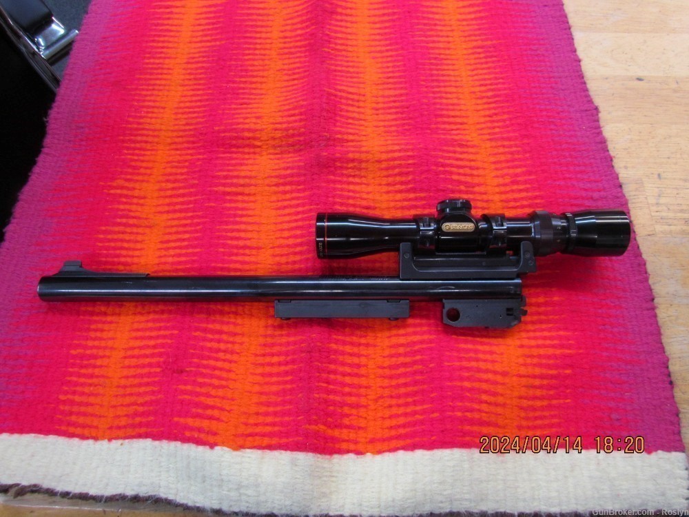 Thompson Center Arms Super 14 ,44 mag,Barrel,With 1.5x4 Scope-img-0