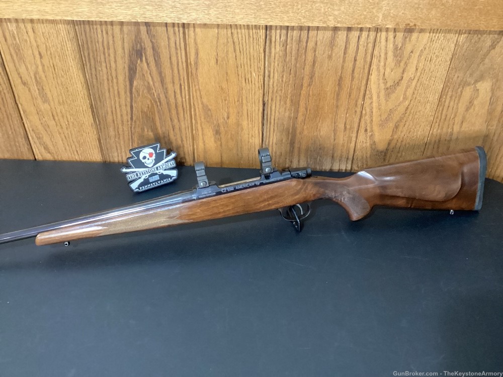 CZ Model 550 30-06 nice wood, set trigger rings discontinued -img-1