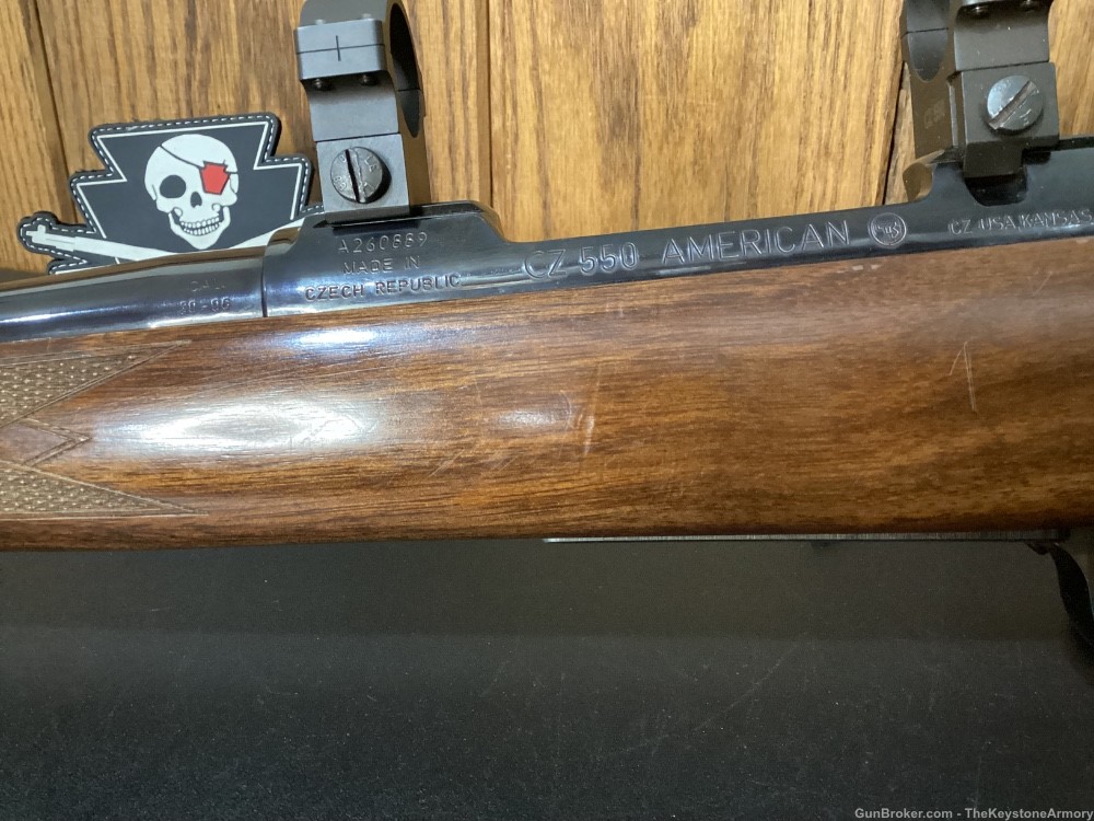 CZ Model 550 30-06 nice wood, set trigger rings discontinued -img-8
