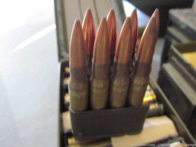 30-06 Military M1 Garand Surplus Match Ammo - 240 Rounds with ammo can-img-6