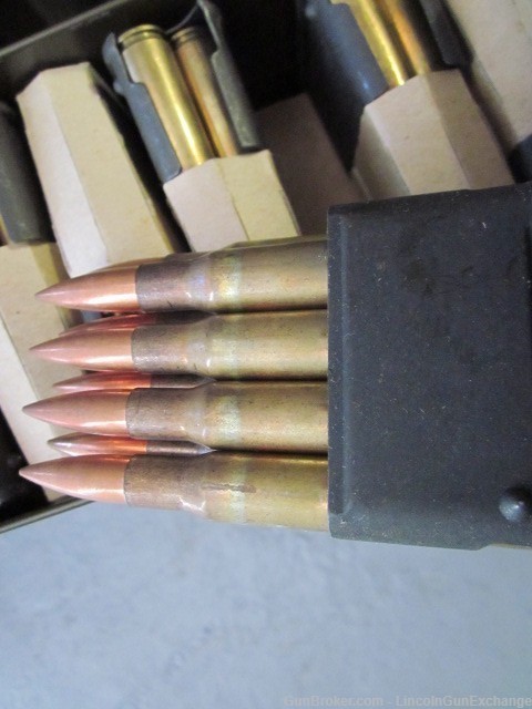 30-06 Military M1 Garand Surplus Match Ammo - 240 Rounds with ammo can-img-5
