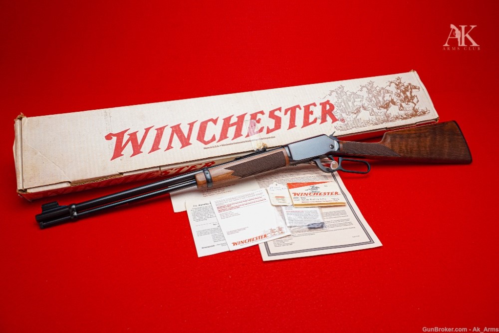 1988 Winchester 9422 Lever Action Rifle .22LR *ORIGINAL BOX & PAPERS* ANIB!-img-0