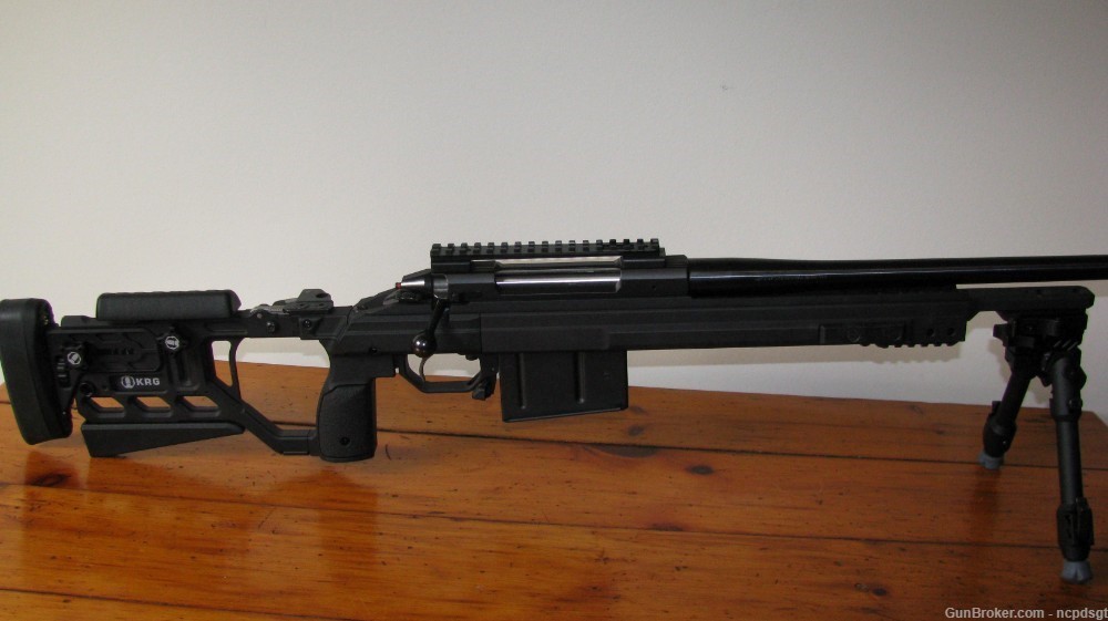 Sako TRG-S M995 300 Win Mag 24" 1:11" Bbl Rifle KRG Whiskey-3 Pelican Case-img-1