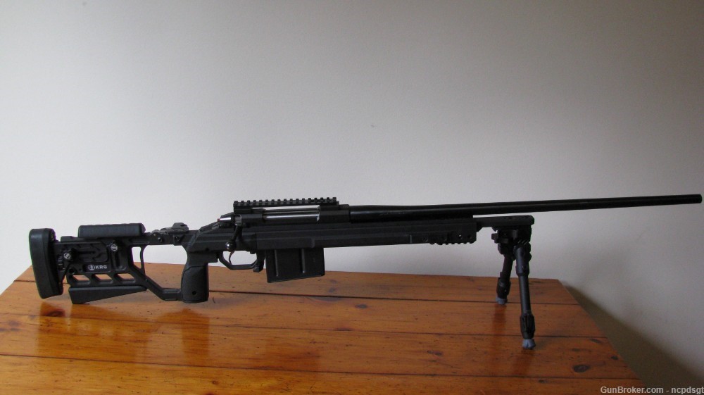 Sako TRG-S M995 300 Win Mag 24" 1:11" Bbl Rifle KRG Whiskey-3 Pelican Case-img-0