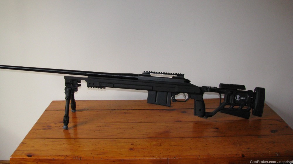 Sako TRG-S M995 300 Win Mag 24" 1:11" Bbl Rifle KRG Whiskey-3 Pelican Case-img-2