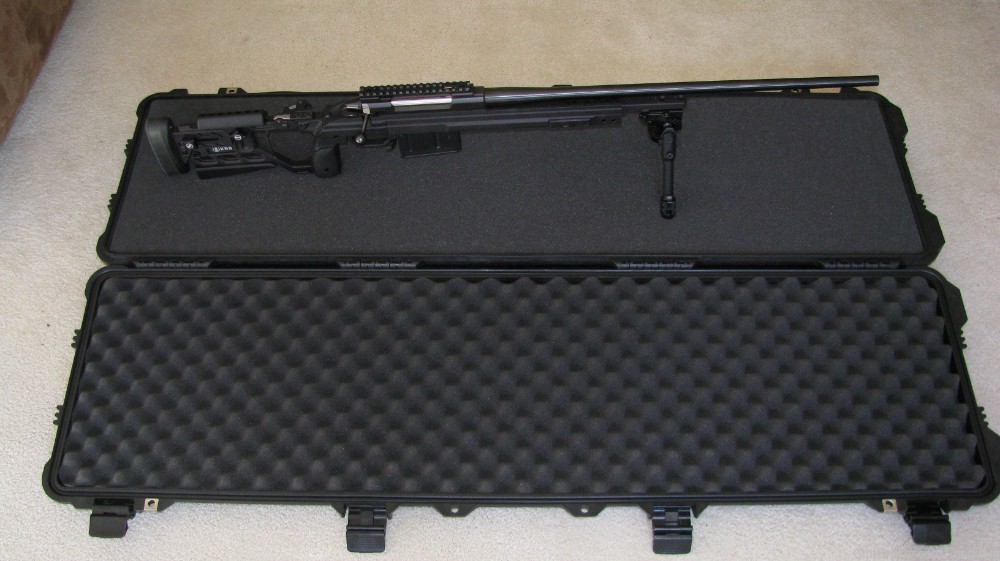 Sako TRG-S M995 300 Win Mag 24" 1:11" Bbl Rifle KRG Whiskey-3 Pelican Case-img-9