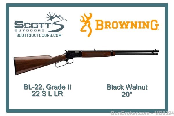 Browning BL-22, Grade II 22 S L LR 20"-img-0