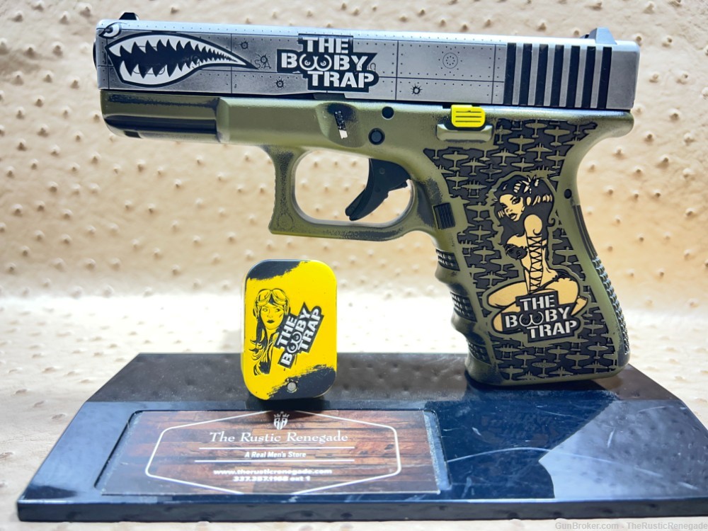 Dakota Bandit "BOOBY TRAP" Glock 19 Gen3 (2) Mags "UNFIRED"-img-1