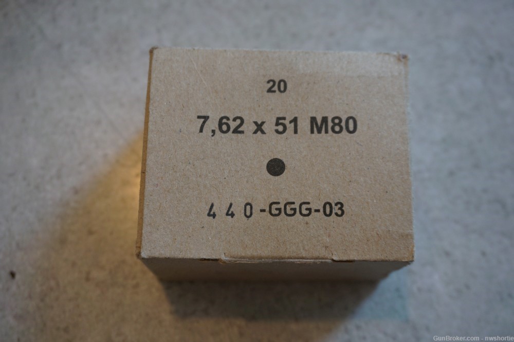 640 Rounds of Estonian 308 7.62 NATO Ball Ammo-img-2