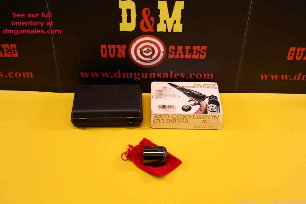 TAYLOR'S & COMPANY R&D DROP-IN .45 COLT CONVERSION CYLINDER REMINGTON 1858 -img-0