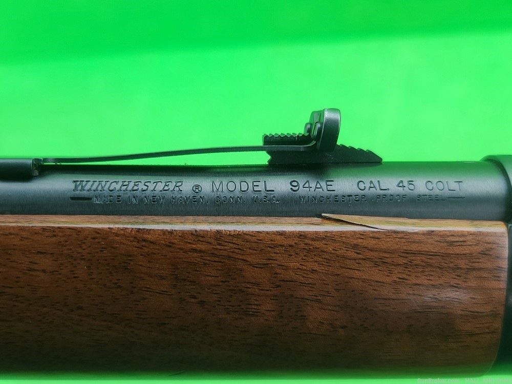 Winchester 94 * TRAILS END * 45 COLT * 20" SADDLE RING Lever Action 94AE -img-36