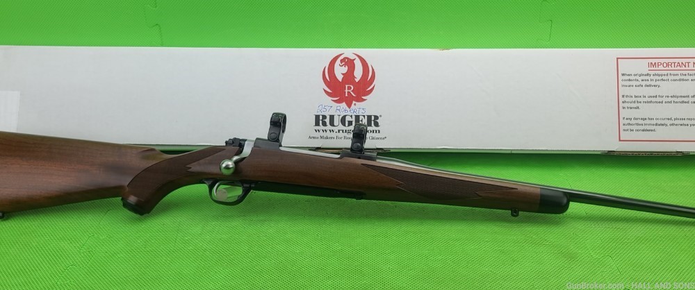 Ruger M77 * 77RL ULTRA LIGHT VARIATION * 257 ROBERTS BORN 2000 BLACK TIP-img-15