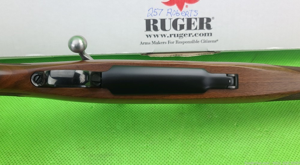 Ruger M77 * 77RL ULTRA LIGHT VARIATION * 257 ROBERTS BORN 2000 BLACK TIP-img-21