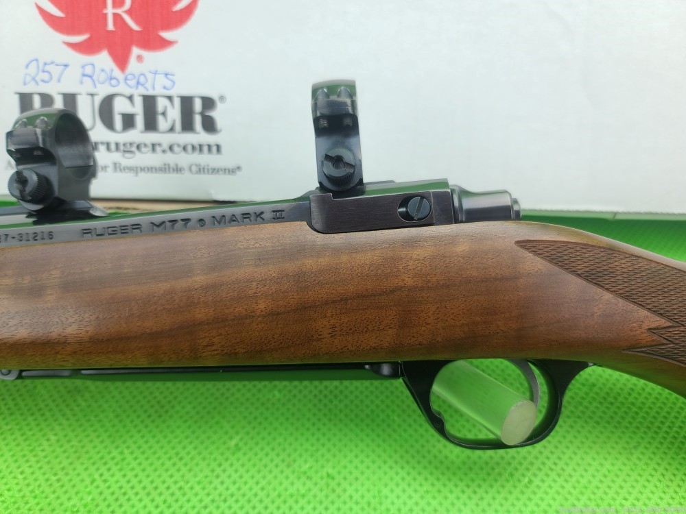 Ruger M77 * 77RL ULTRA LIGHT VARIATION * 257 ROBERTS BORN 2000 BLACK TIP-img-41