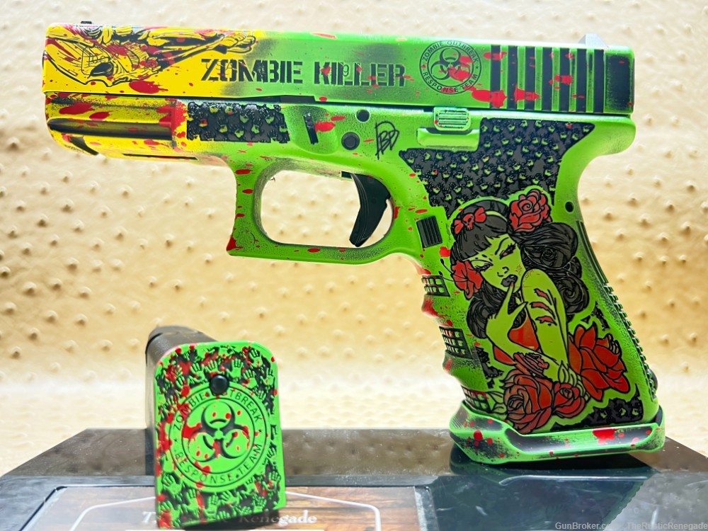 Dakota Bandit  "Zombie Killer" Glock 19 Gen3  "UNFIRED" (2) Mags-img-1