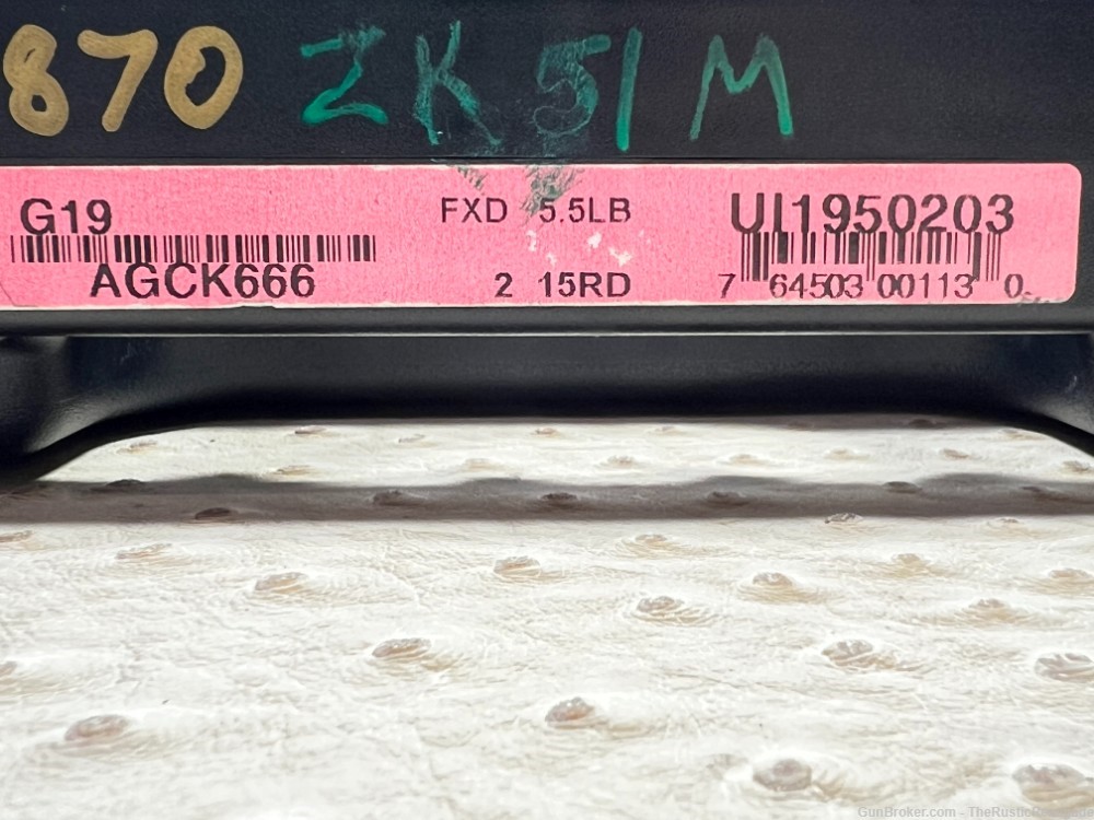 Dakota Bandit  "Zombie Killer" Glock 19 Gen3  "UNFIRED" (2) Mags-img-15