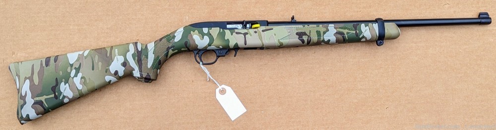 Ruger 10/22 .22lr 50th Anniversary Camo Stock -img-1