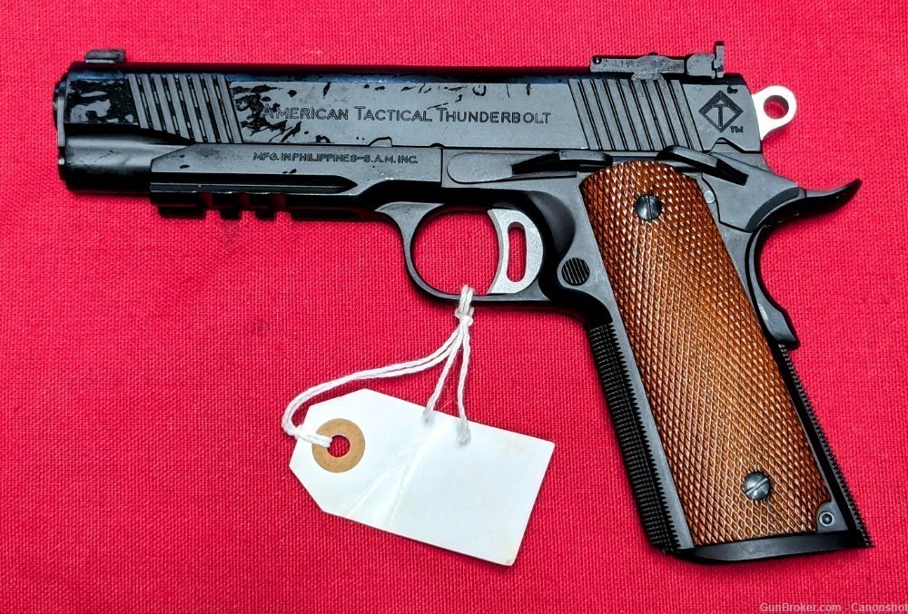 1911A1 .45 ACP American Tactical Thunderbolt Pistol NEW-in-the-Box-img-3