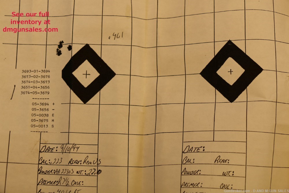 REMINGTON 700 VARMINT .223 REM MFG 1992 (VERY ACCURATE RIFLE) (LNIB) -img-2